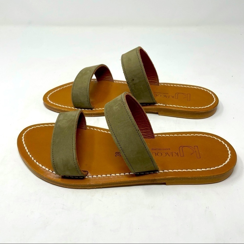 K. Jacques Leather Sandals – NWT – Size 38 (US 7.5–8)